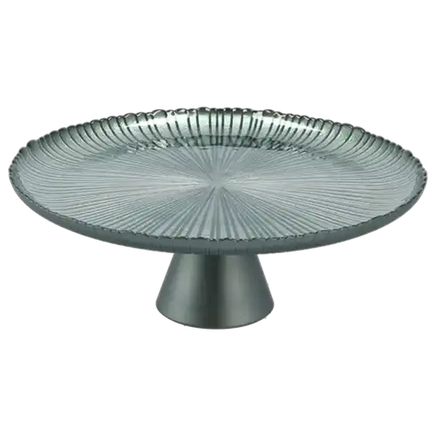 Image of ArdaCam Linea Glass Cake Stand 33 x 12cm
