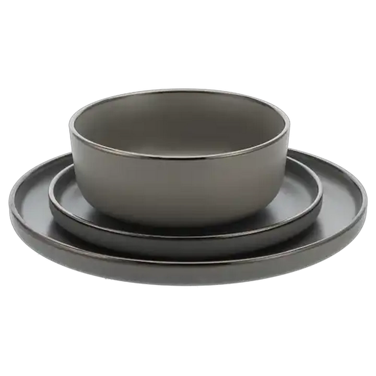 Image of Halo Dinner Set 12 Piece  (Colour May Vary)