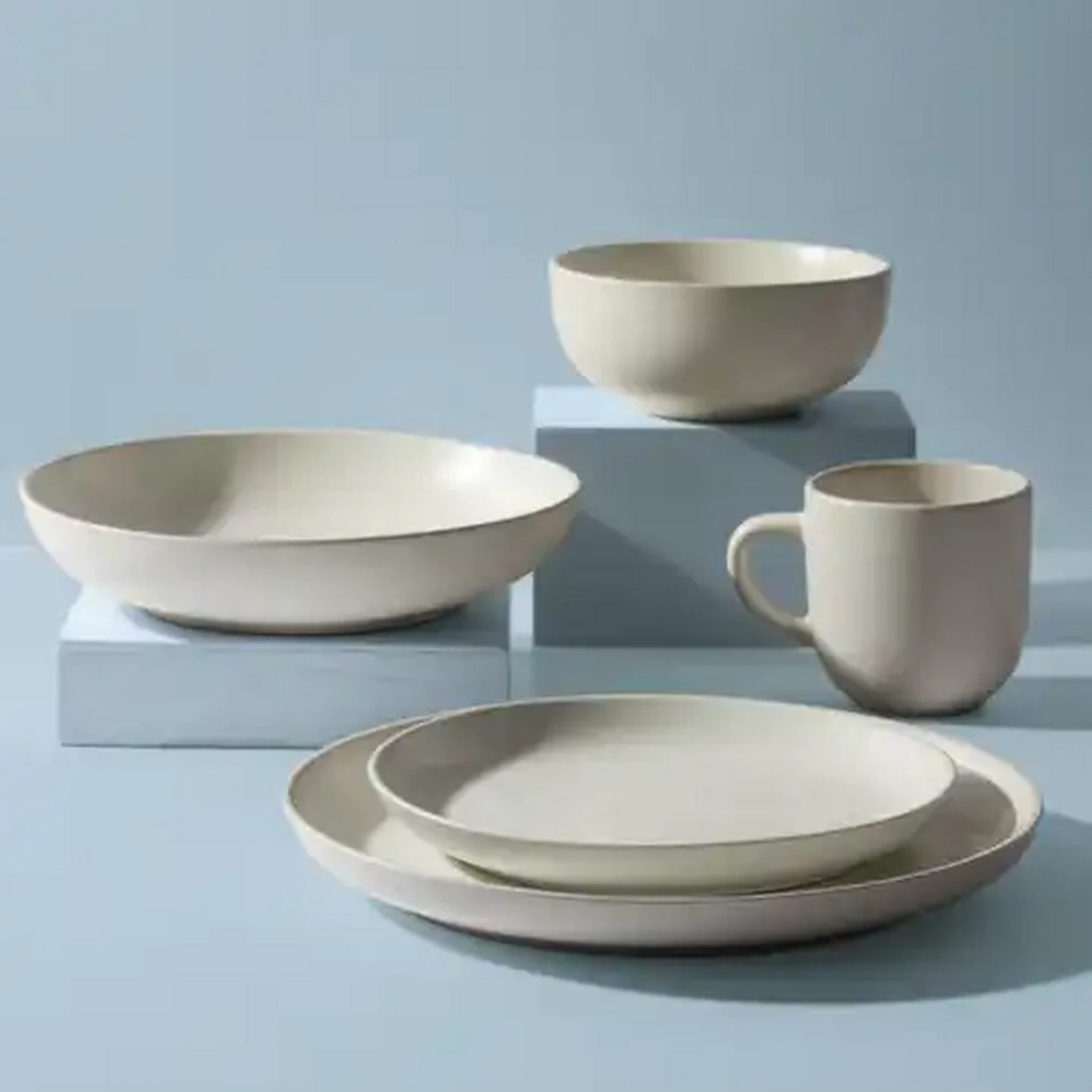 Image of Habitat White Bowl 23cm