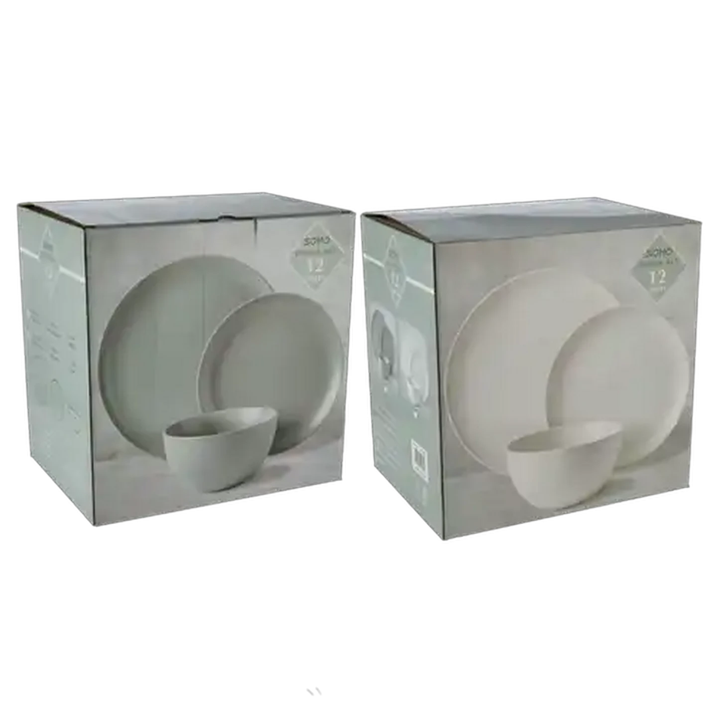 Image of Soho Dinner Set 12 Piece (Colour May Vary)