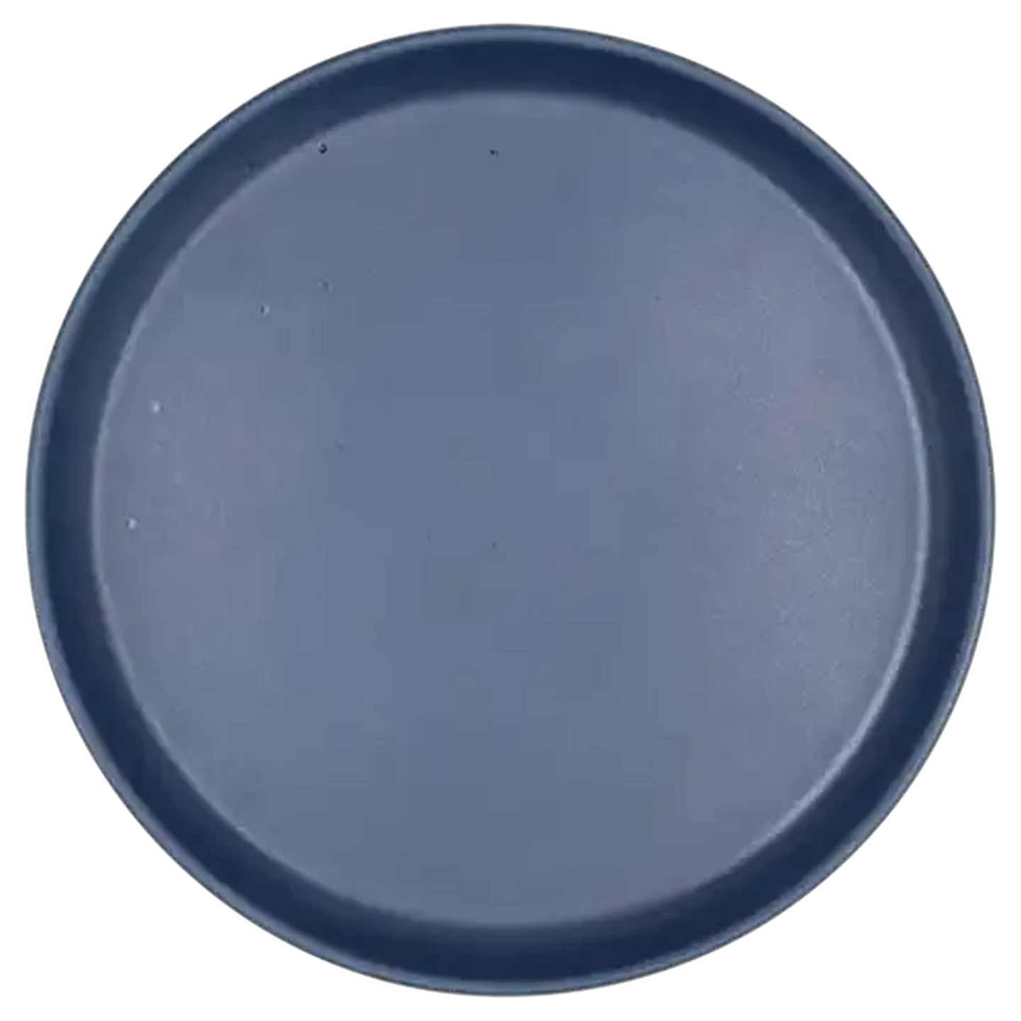 Image of Navy Rim Dinner Plate 27cm