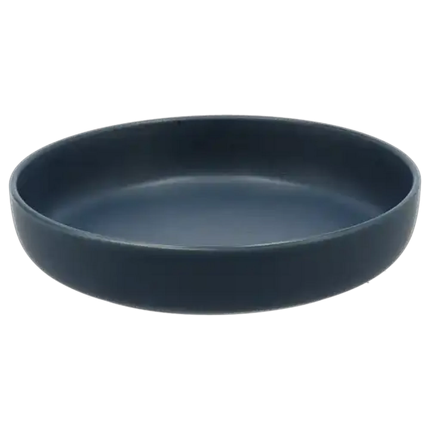 Image of Soup Navy Rim Bowl 23.2cm