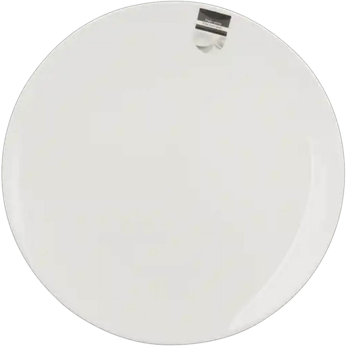 Image of White Plain Dinner Plate 26.7cm