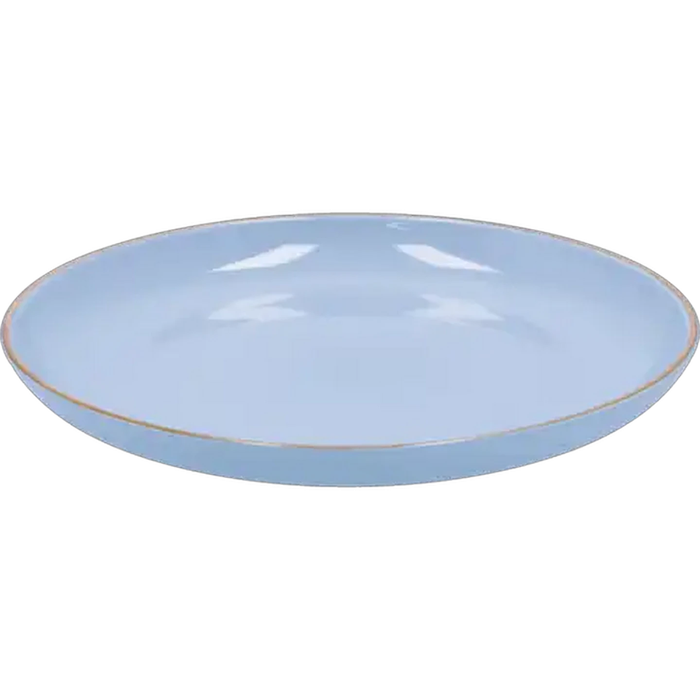 Image of Rustic Blue Stoneware Dinner Plates 4-Pack