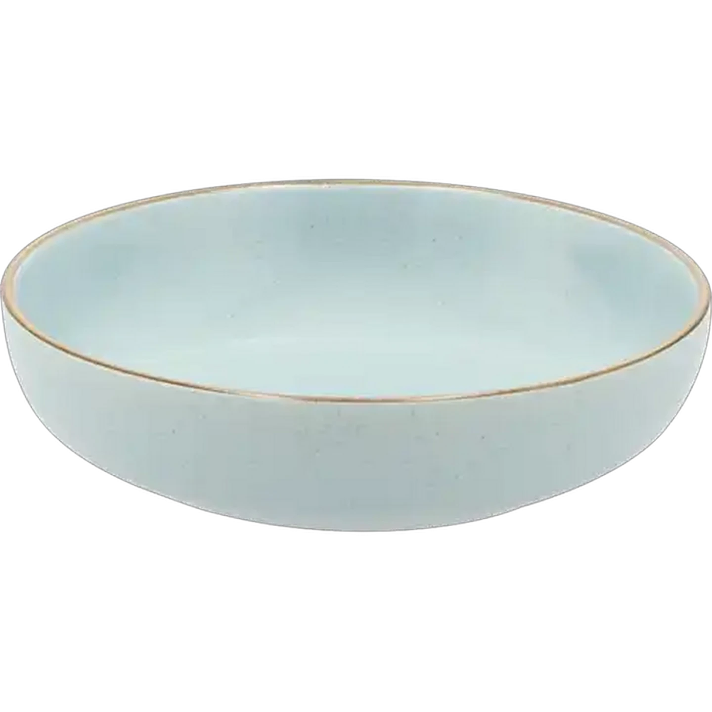 Image of Rustic Blue Ceramic Bowls 21.3cm 4-Pack