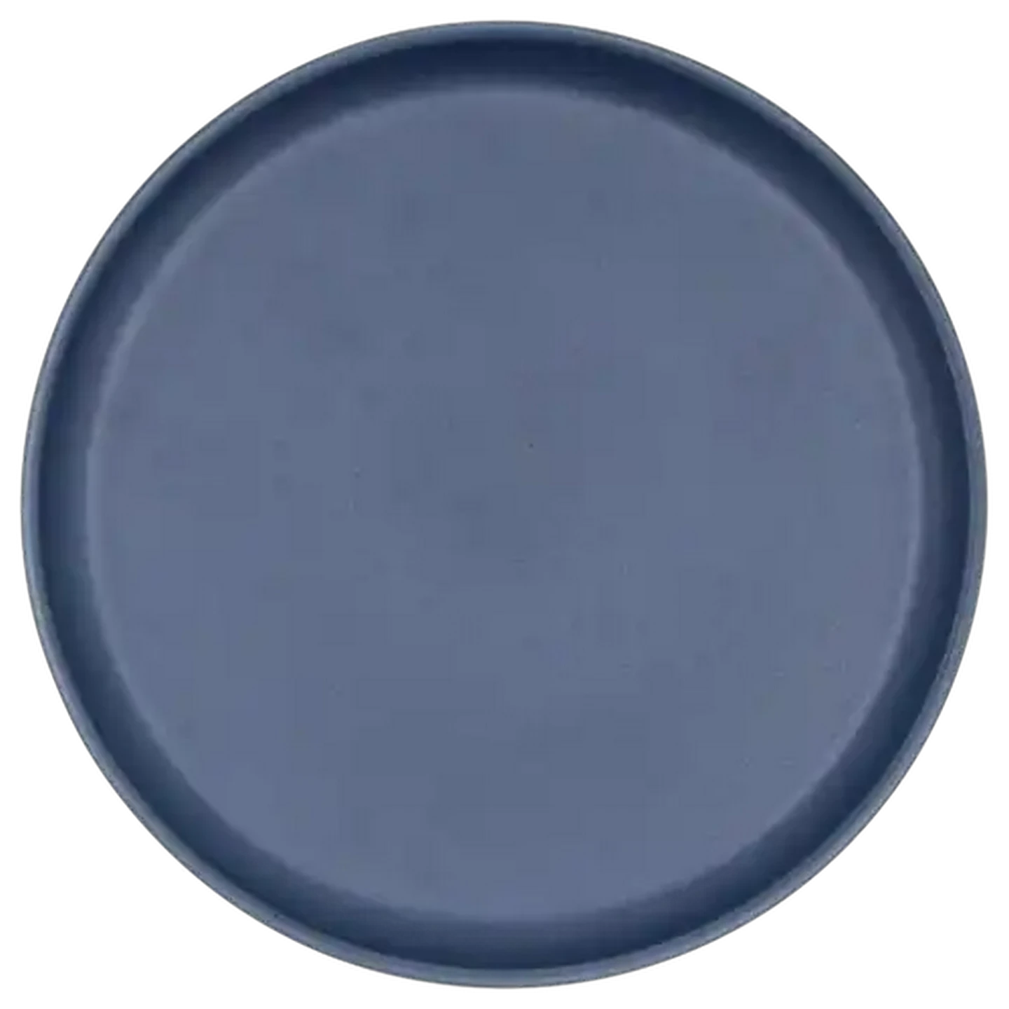 Image of Navy Rim Side Plate 21.5cm
