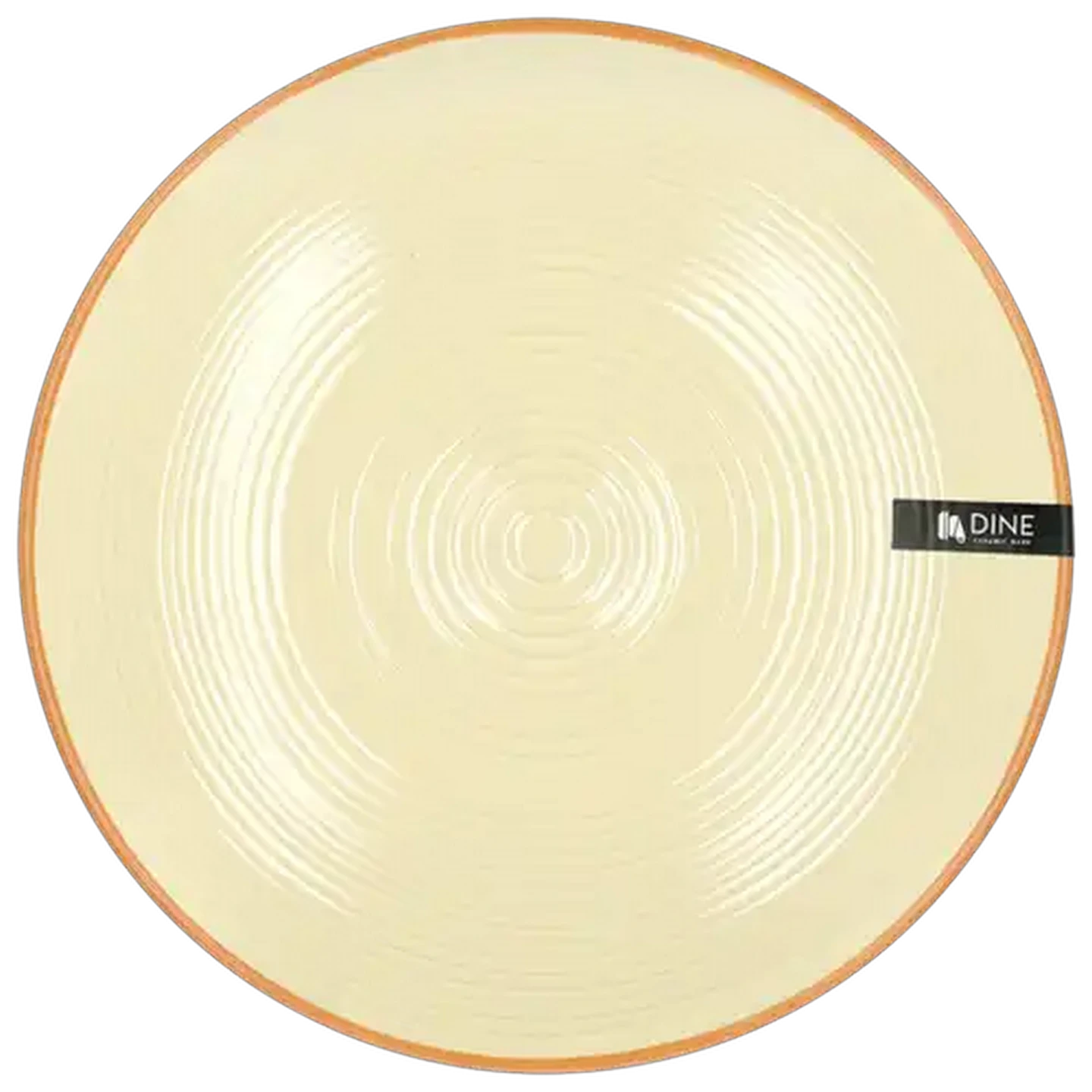 Image of Dine Ceramic Ware Tuscany Cream Dinner Plate 28cm