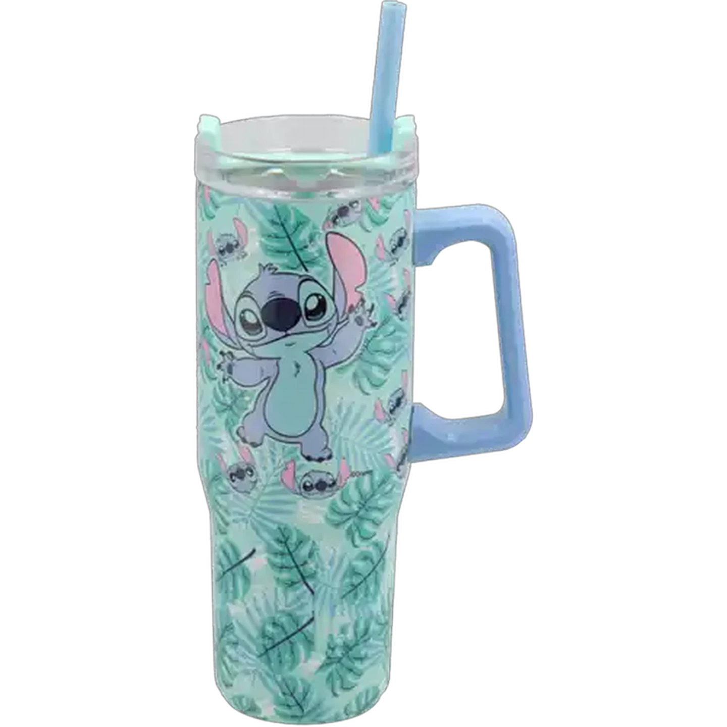 Image of Lilo & Stitch Stainless Steel with Straw Travel Mug 940ml
