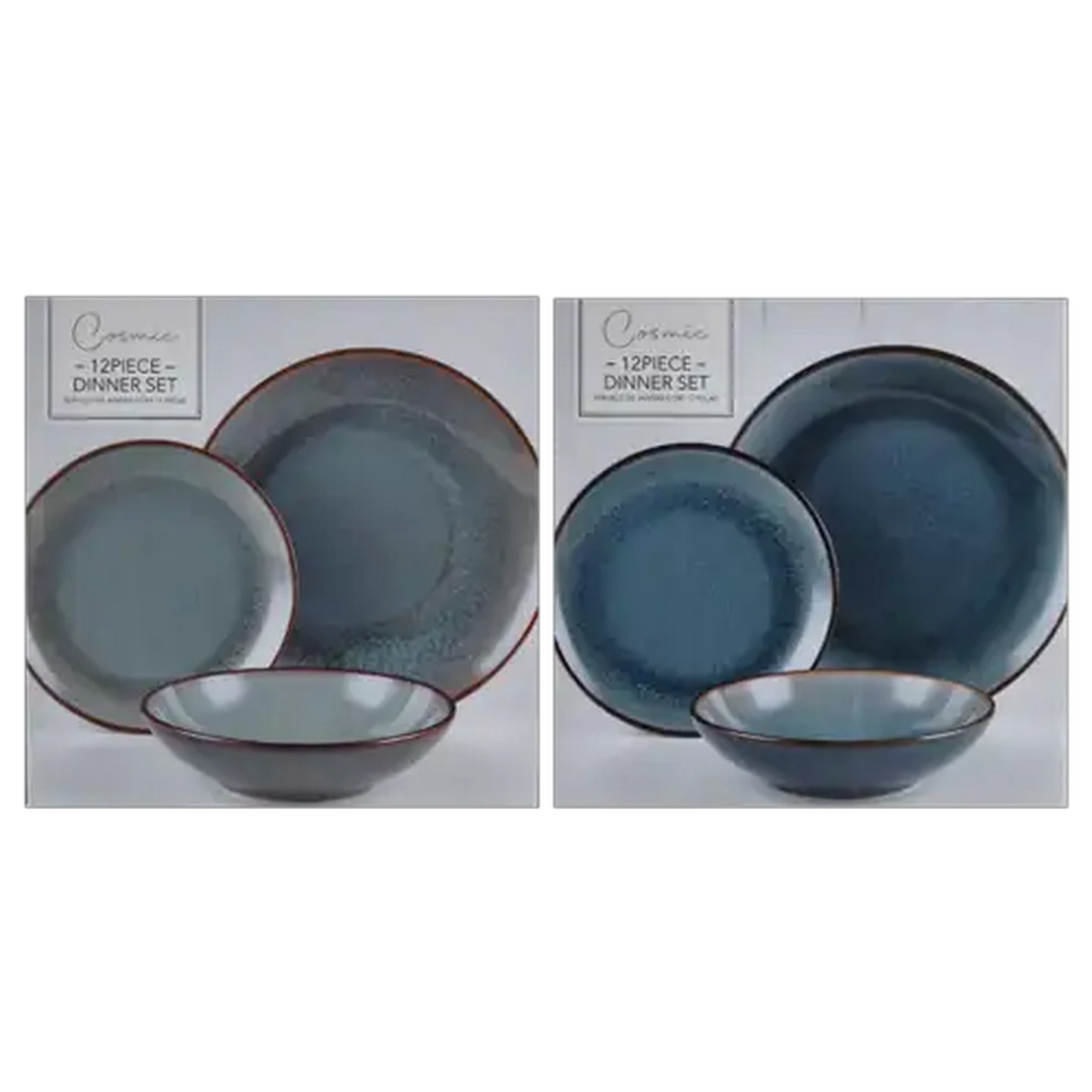 Image of Cosmic Dinner Set 12 Piece (Colour May Vary)