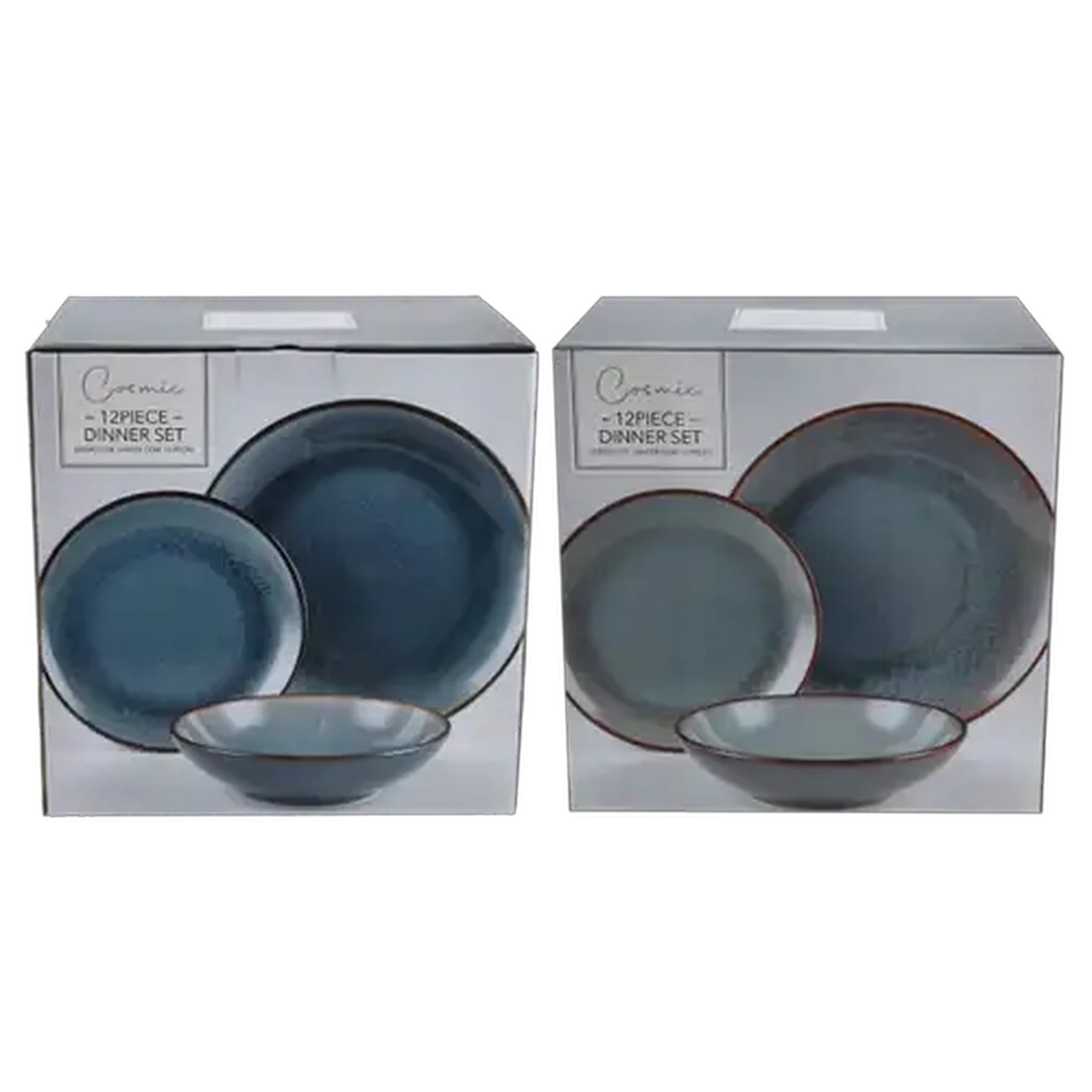 Image of Cosmic Dinner Set 12 Piece (Colour May Vary)