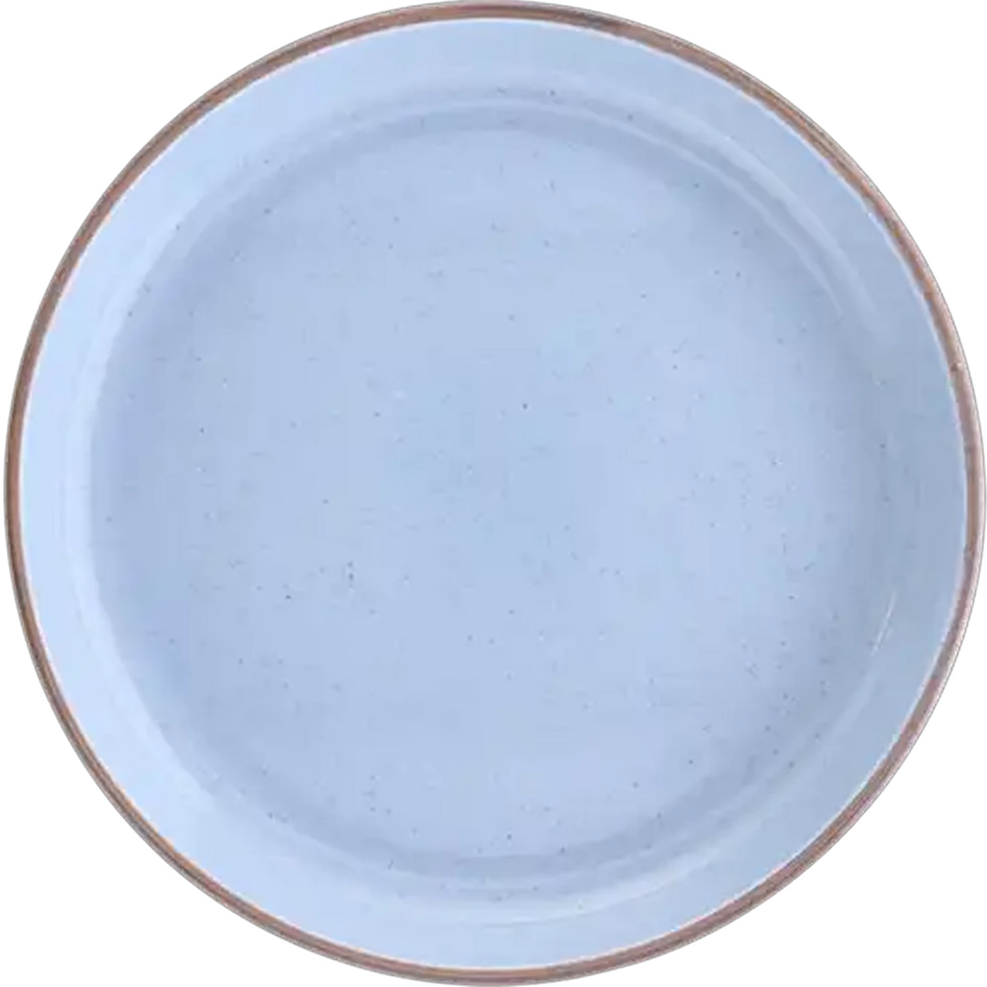 Image of Rustic Blue Stoneware Side Plates 21.3cm 4-Pack
