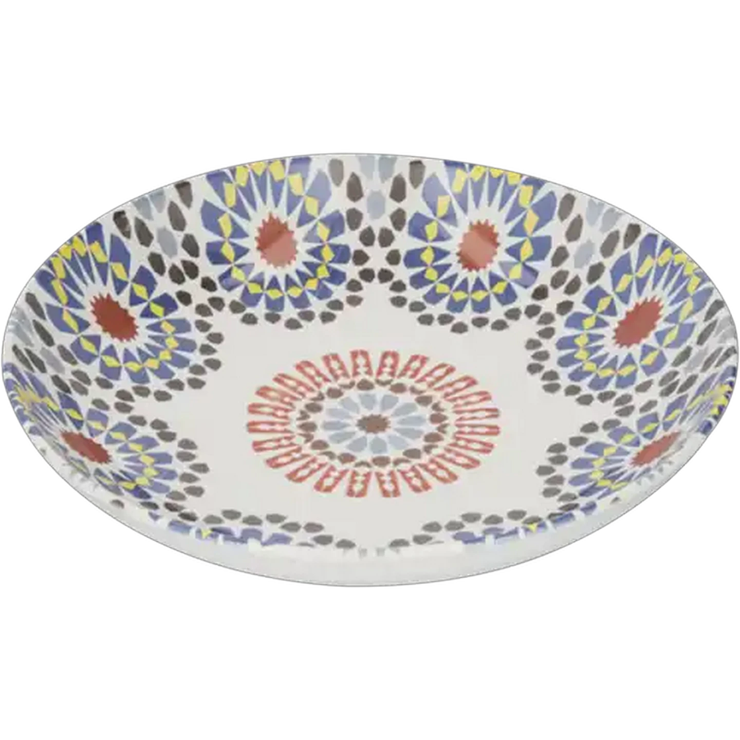 Image of Round Mosaic Salad Bowl 30cm