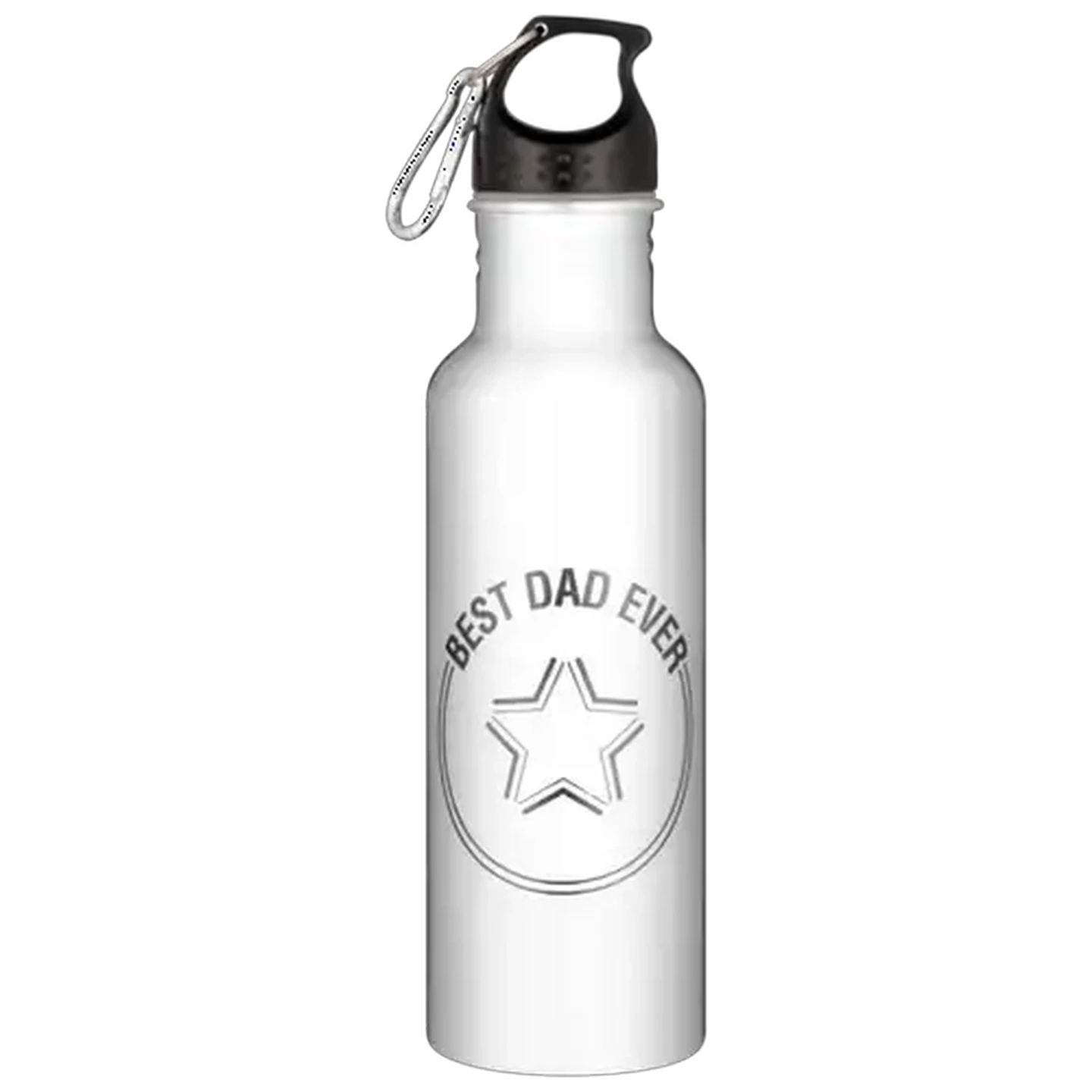 Image of Dad Themed Aluminium Drinking Bottle 750ml (Design May Vary)