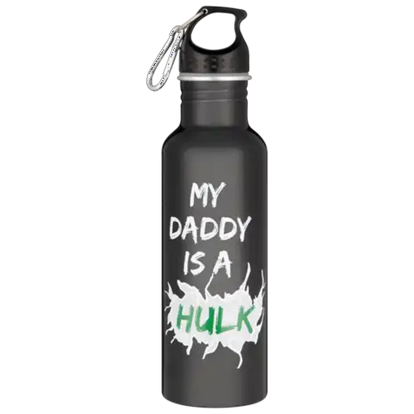 Image of Dad Themed Aluminium Drinking Bottle 750ml (Design May Vary)
