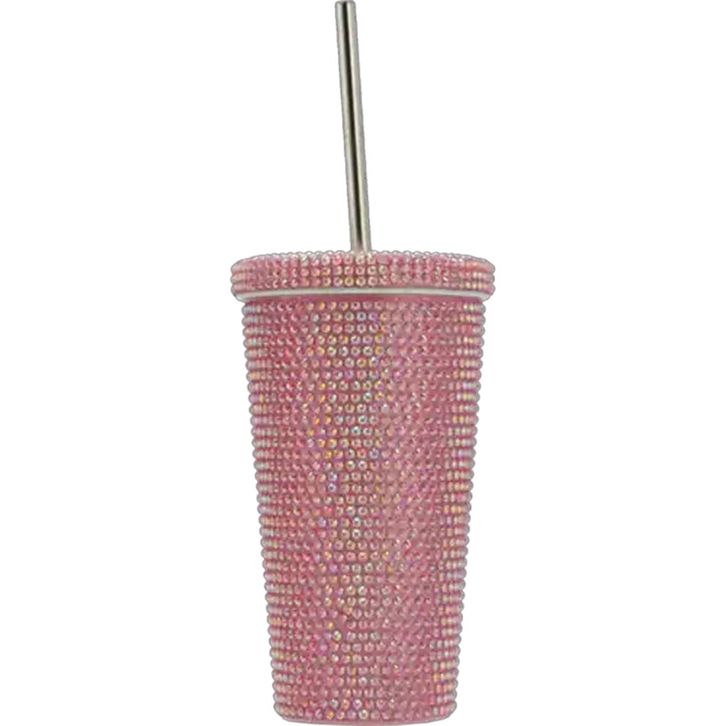 Image of Bling Stainless Steel Double Wall Travel Sipper Cup 500ml (Colour May Vary)