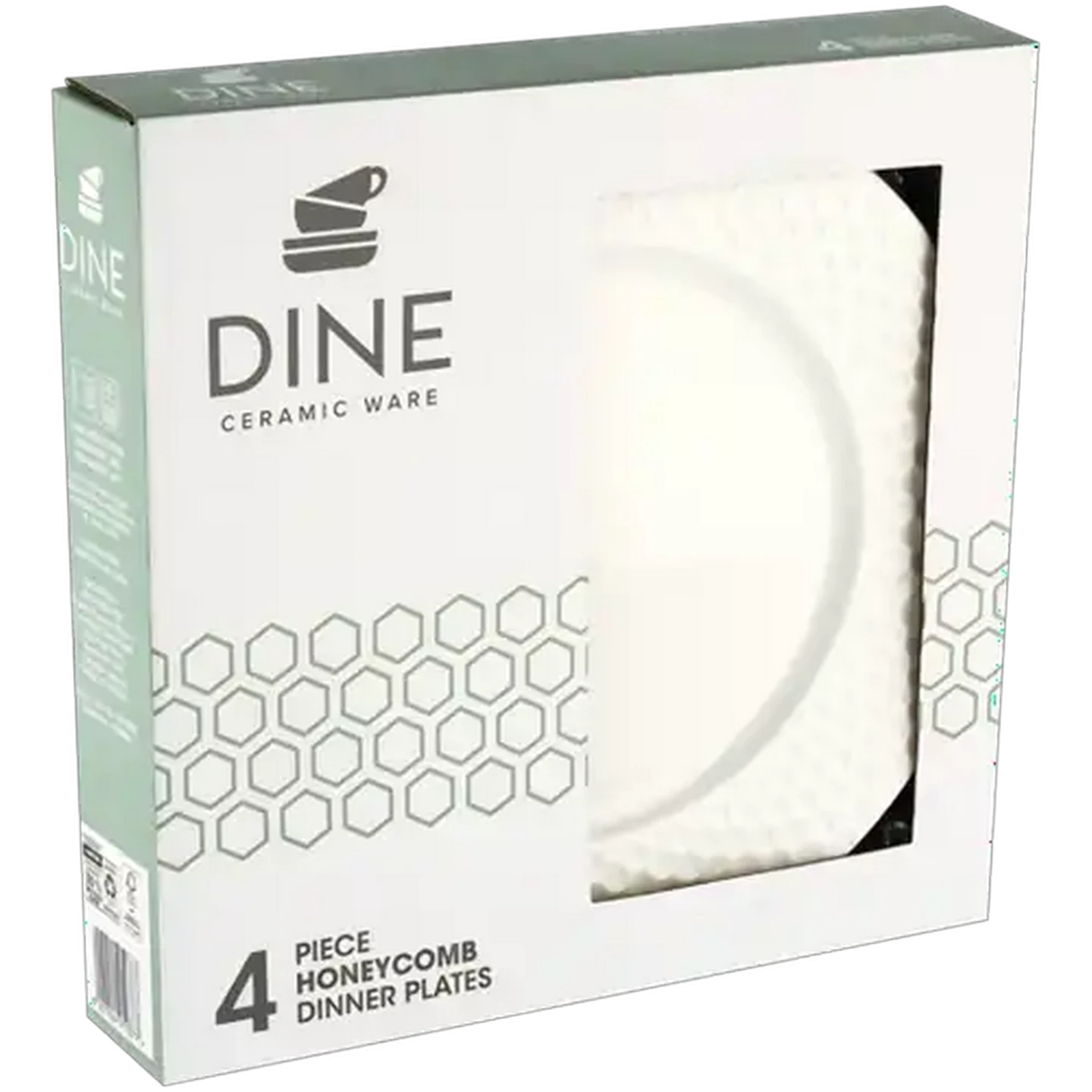 Image of Honeycomb Dinner Plate 4-Pack