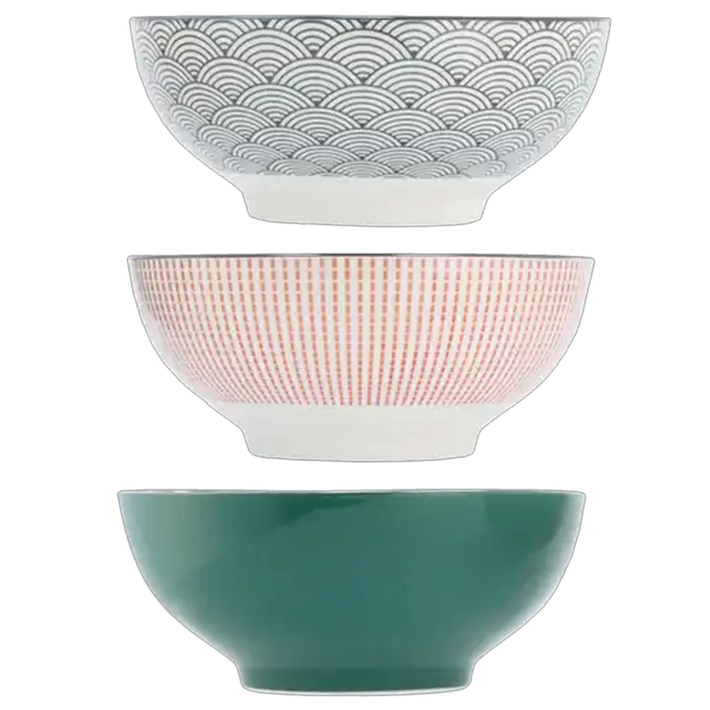 Image of Mix Pad Print Salad Bowl 20cm (Design May Vary)
