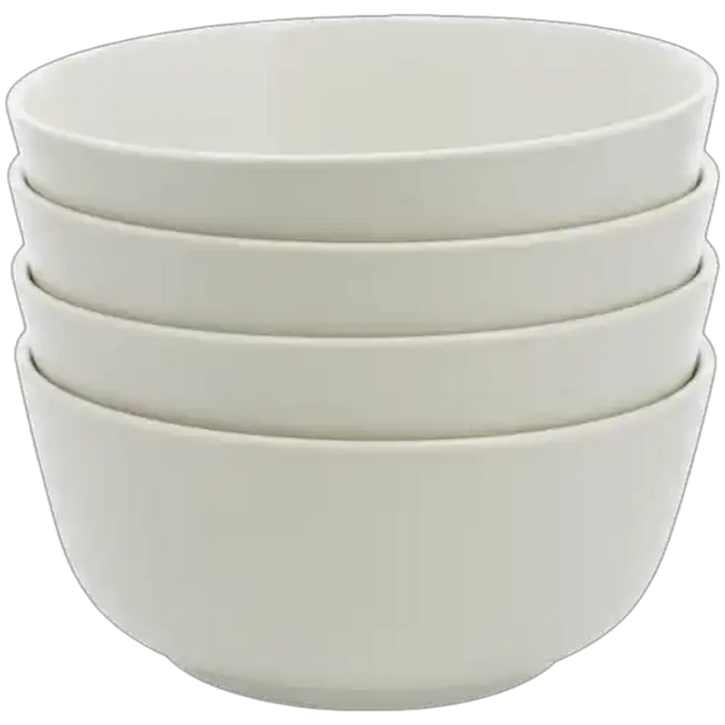Image of Matte Cream Bowls 14.7cm 4-Pack