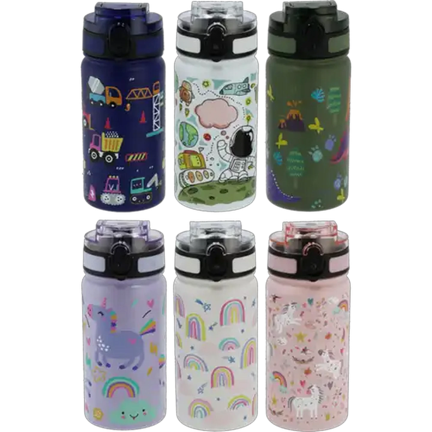 Image of TravelVac J.D Kids Double Wall Stainless Steel Bottle 400ml (Print May Vary)