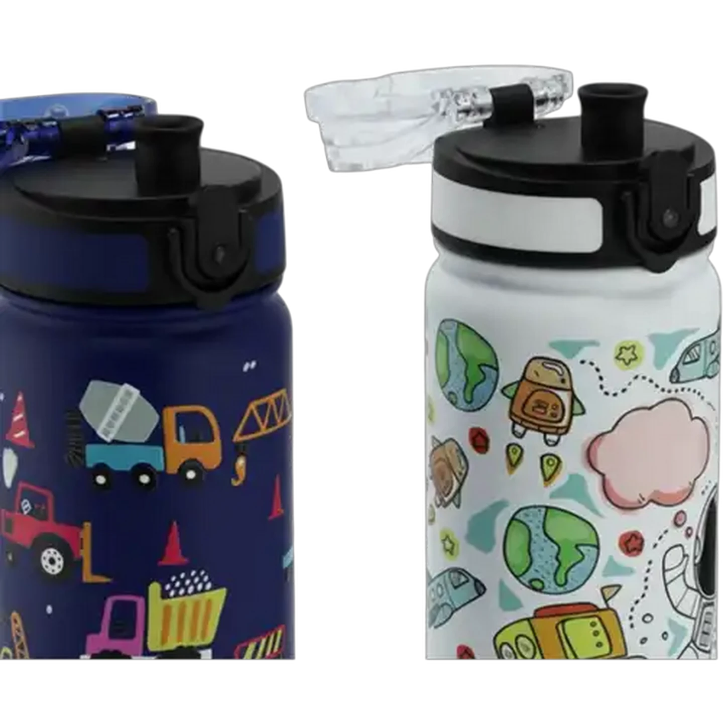 Image of TravelVac J.D Kids Double Wall Stainless Steel Bottle 400ml (Print May Vary)