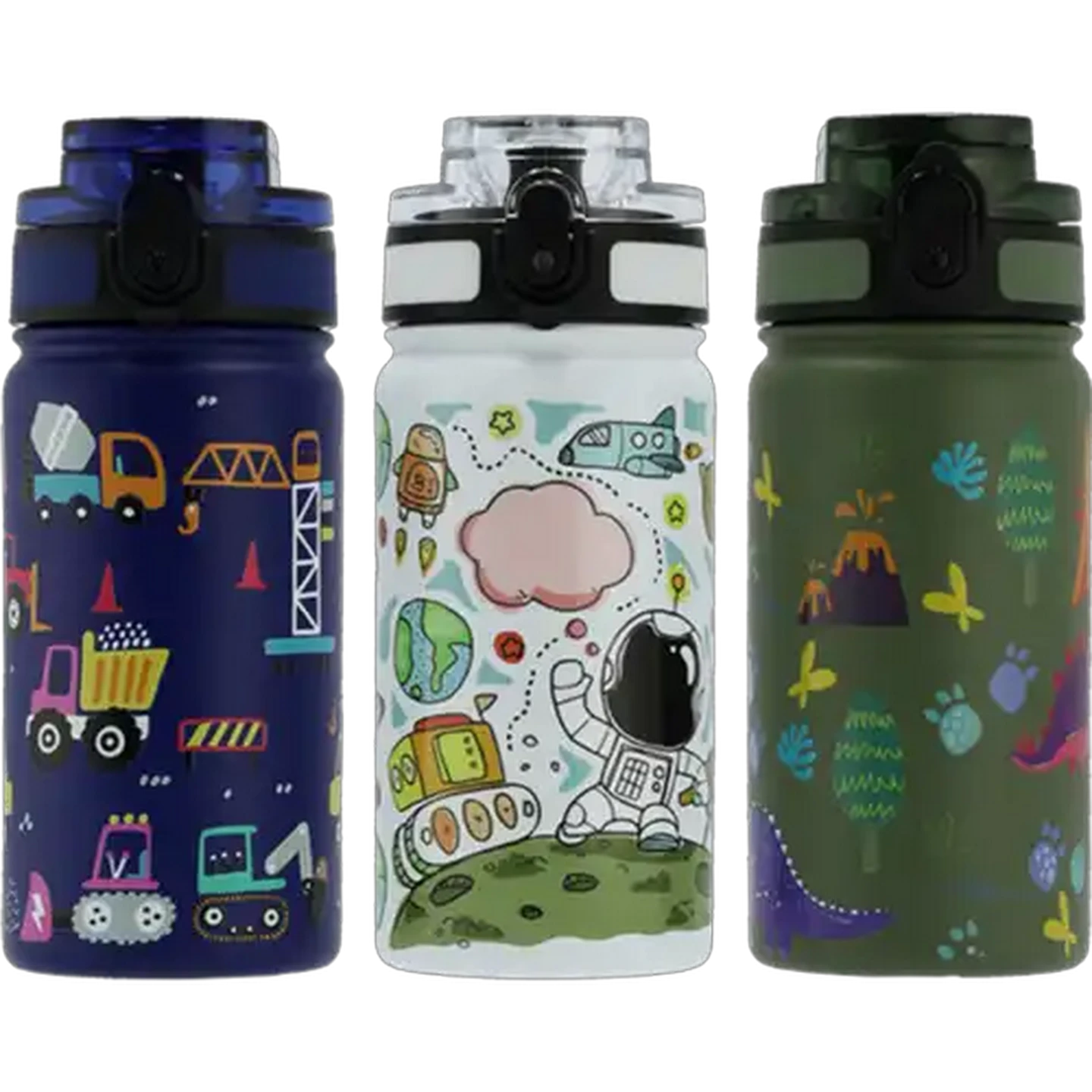 Image of TravelVac J.D Kids Double Wall Stainless Steel Bottle 400ml (Print May Vary)