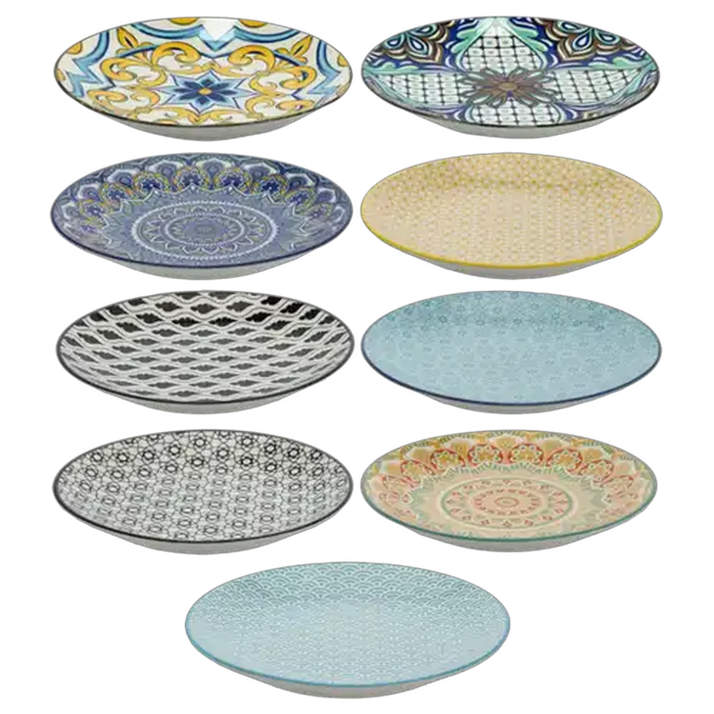 Image of Mix Pad Dinner Plate 26cm (Design May Vary)