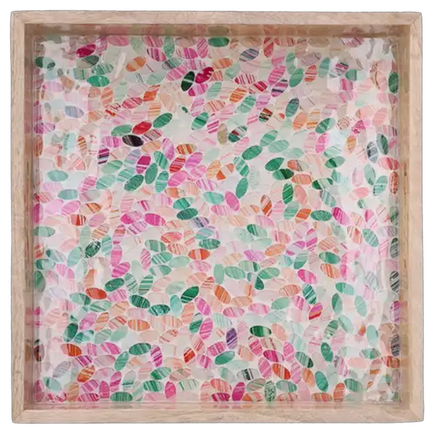 Image of Mosaic Square Tray 30 x 20cm