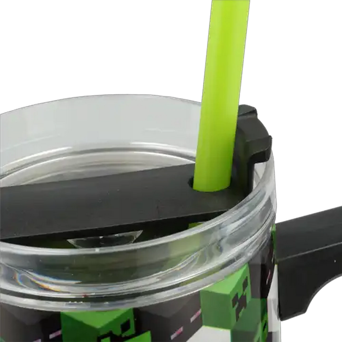 Image of Minecraft Stainless Steel with Straw Travel Mug 940ml