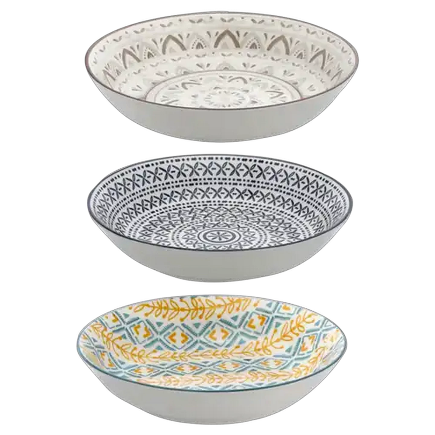 Image of Mix Pad Print Bowl 20.5cm (Design May Vary)