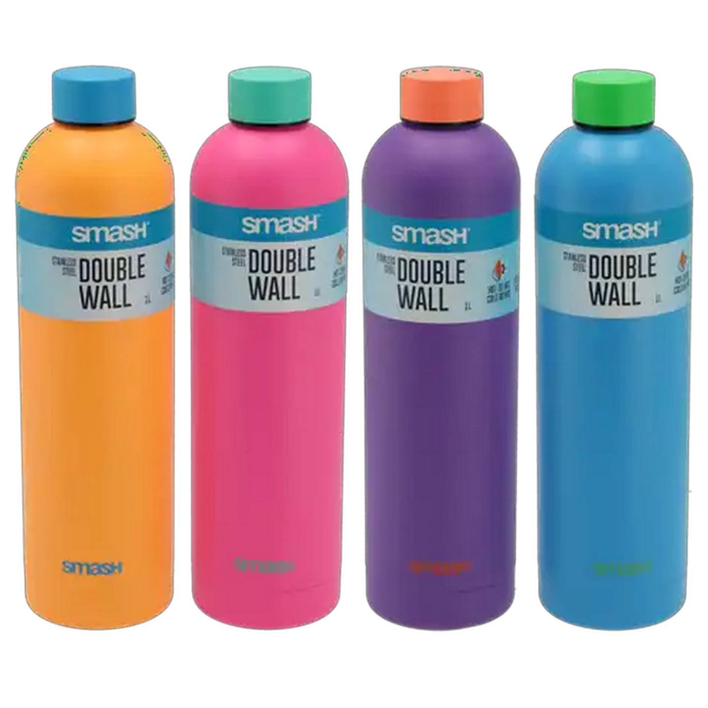 Image of Smash Stainless Steel Double Wall Bottle 1L (Colour May Vary)