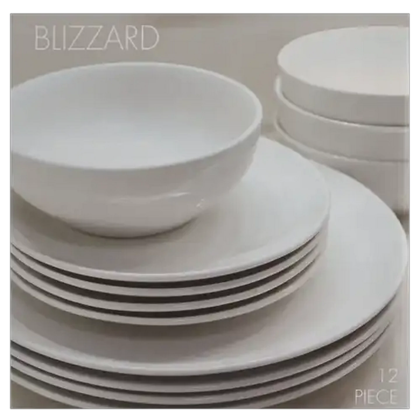Image of Blizzard Dinner Set 12 Piece