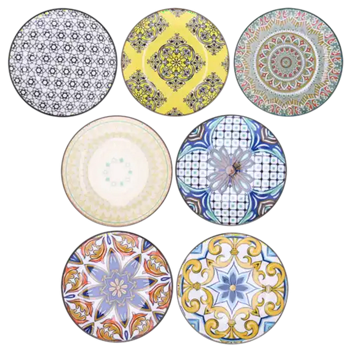Image of Mix Pad Side Plate 21cm (Design May Vary)