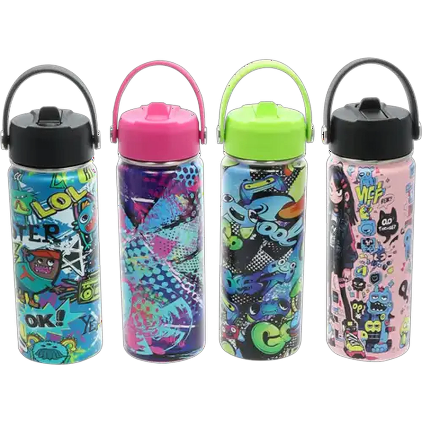 Image of Lumo Stainless Steel Double Wall Kids Sipper Cup 530ml (Design May Vary)
