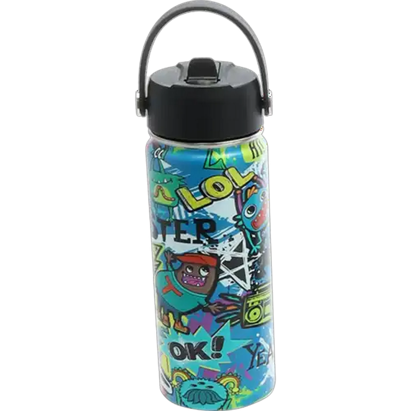 Image of Lumo Stainless Steel Double Wall Kids Sipper Cup 530ml (Design May Vary)
