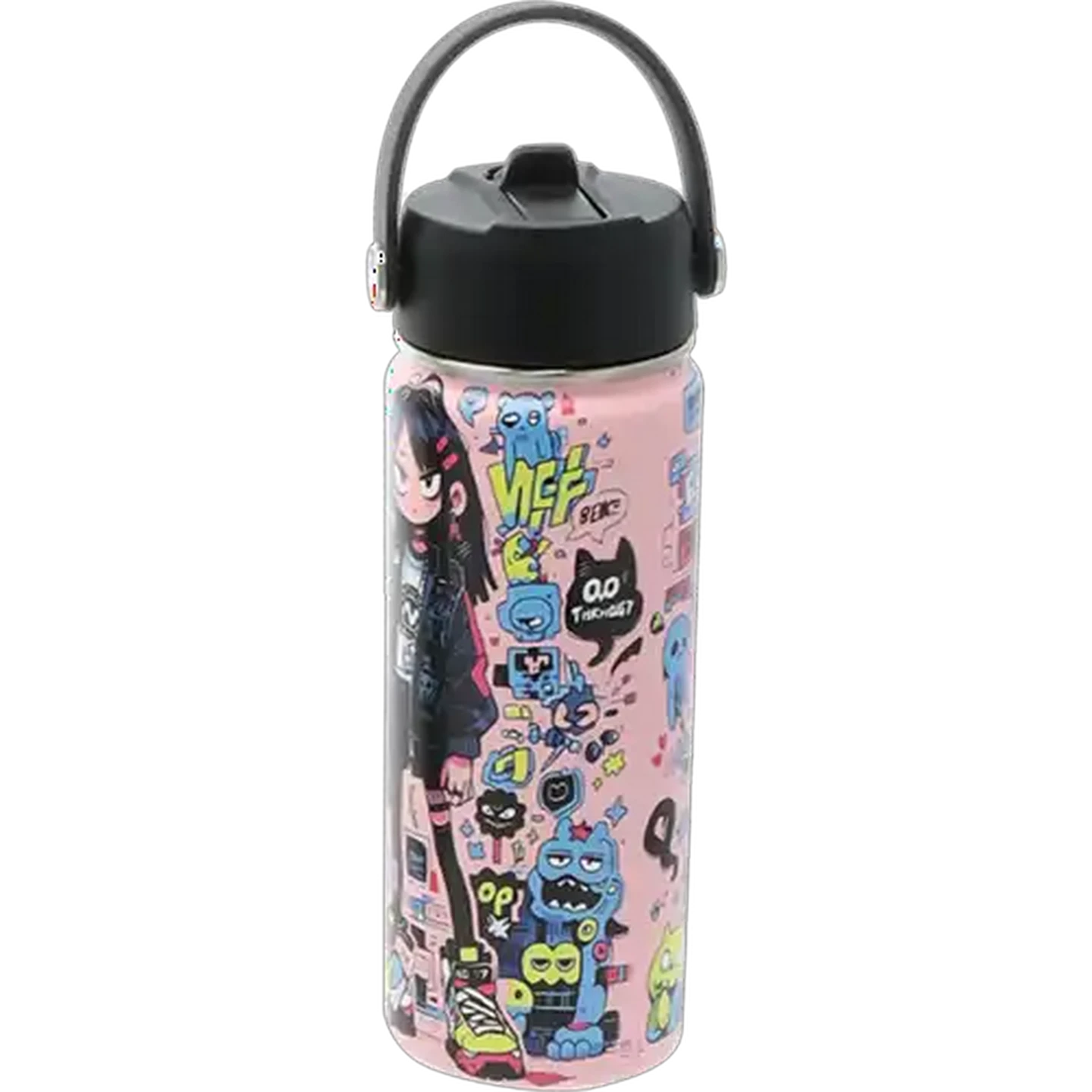 Image of Lumo Stainless Steel Double Wall Kids Sipper Cup 530ml (Design May Vary)