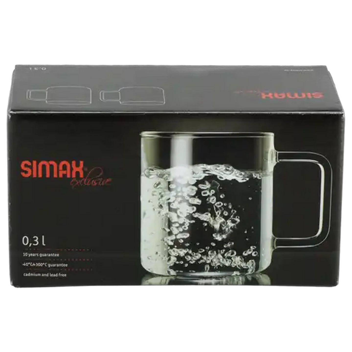 Image of Simax Glass Mug 300ml 2-Pack