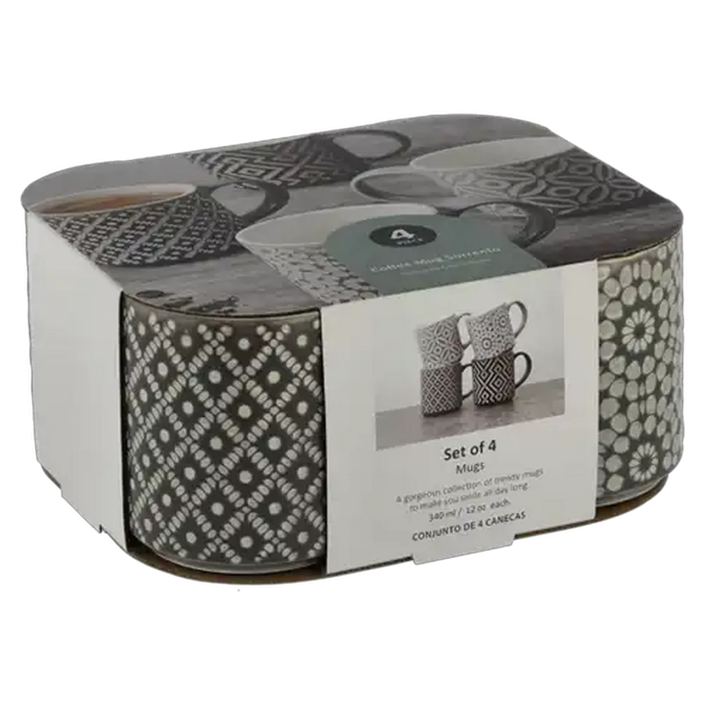 Image of Sorrento Coffee Mug 340ml 4-Pack