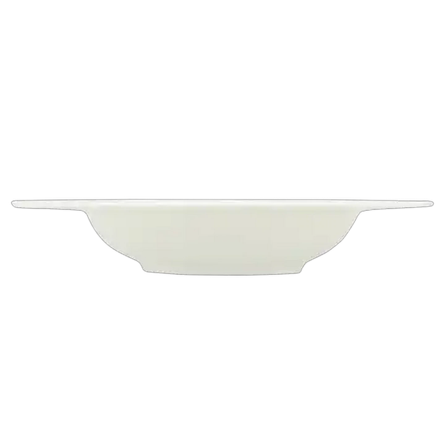 Image of Wide Rim White Bowl 23.2cm