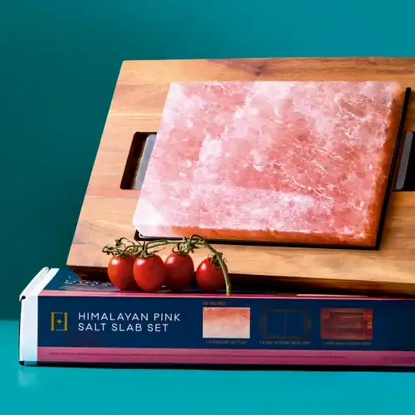 Image of Forage And Feast Himalayan Pink Salt Slab 3 Piece Set