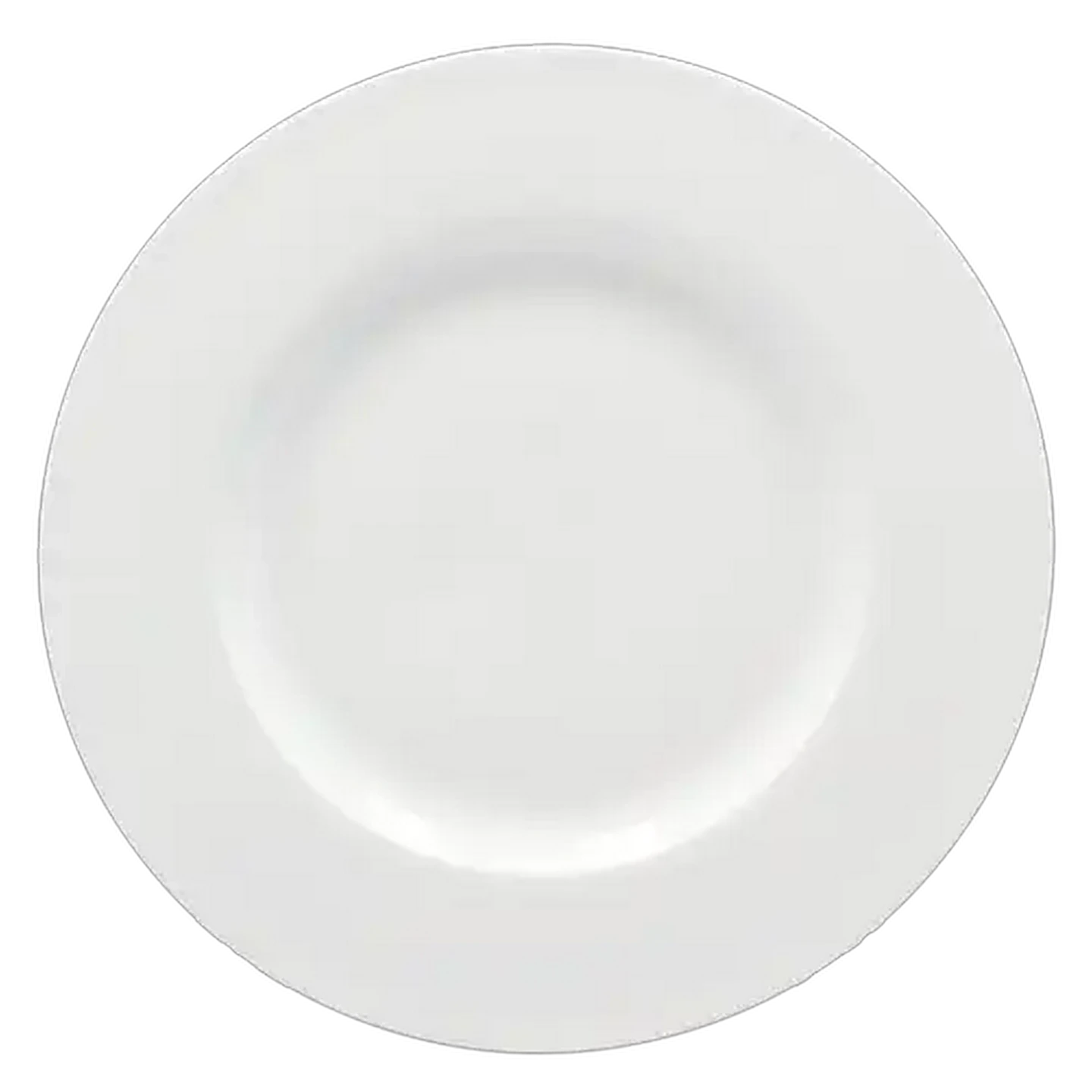 Image of Wide Rim White Side Plate 23cm