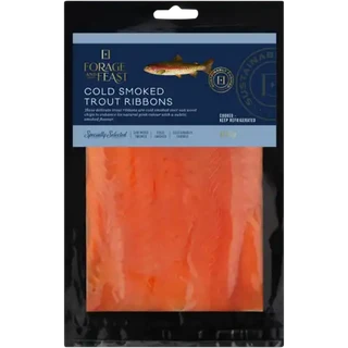 Forage And Feast Cold Smoked Trout Ribbons 100g