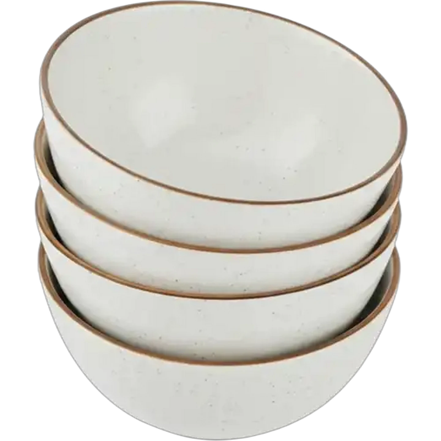 Image of Rustic Cream Bowl 15.5cm 4-Pack