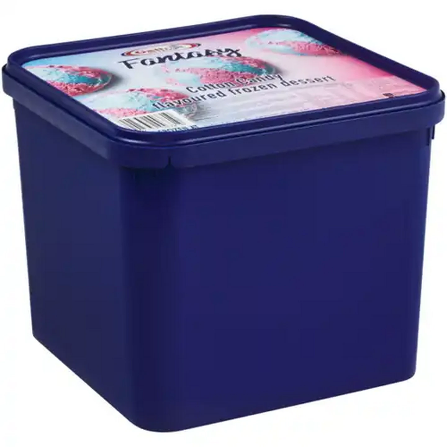 Image of Gatti Ice Cream Fantasy Cotton Candy Flavoured Frozen Dessert Tub 5L