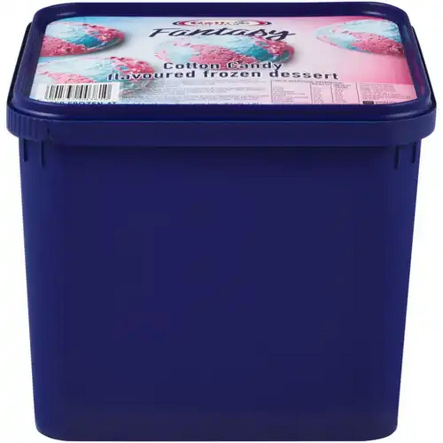 Image of Gatti Ice Cream Fantasy Cotton Candy Flavoured Frozen Dessert Tub 5L