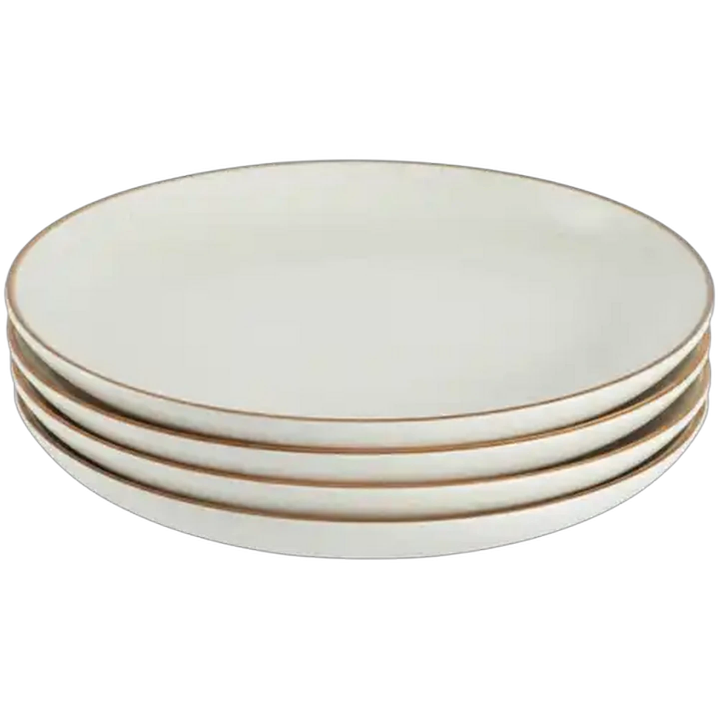 Image of Rustic Cream Dinner Plate 26.7cm 4-Pack