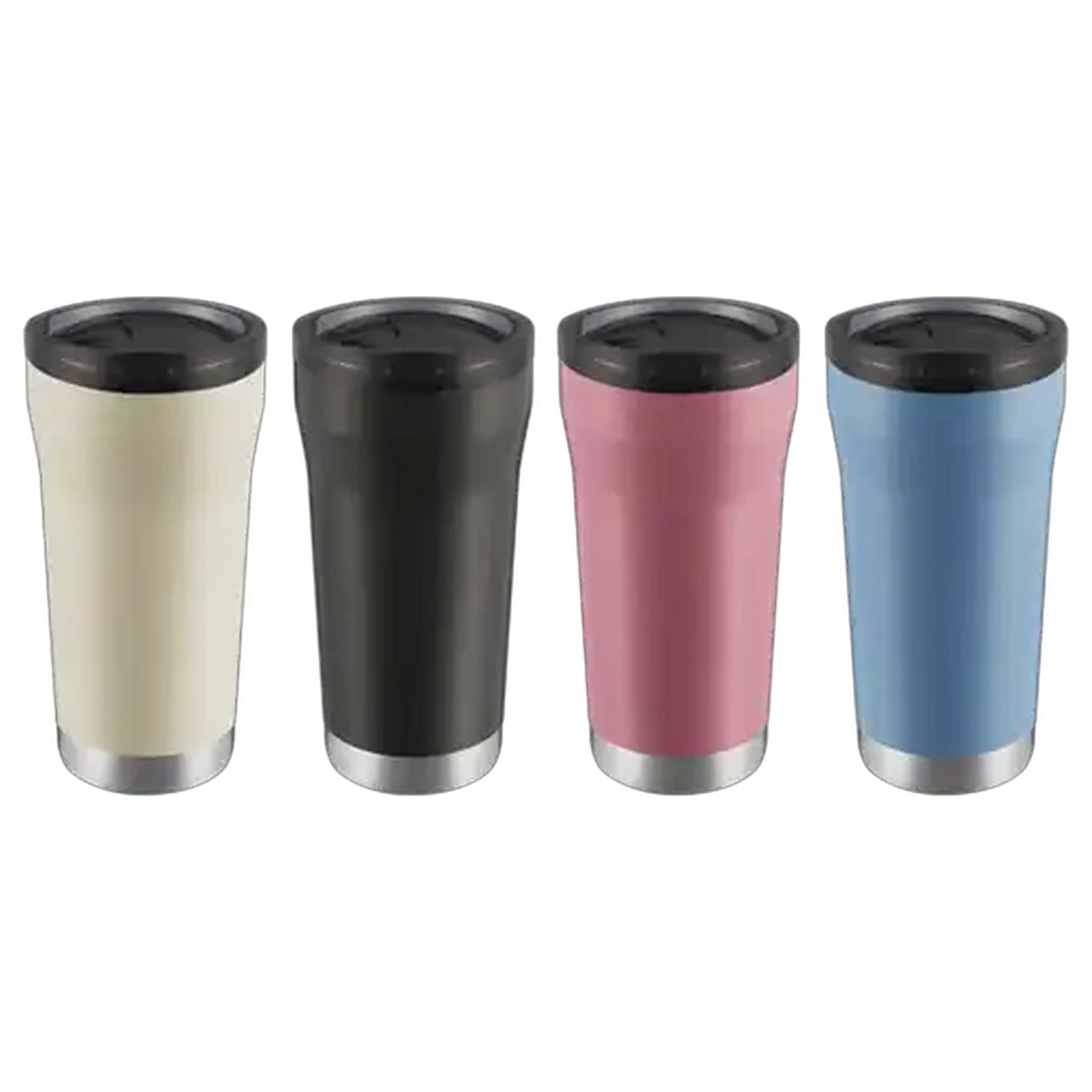 Image of Abstract Double Wall Travel Mug 600ml (Colour May Vary)