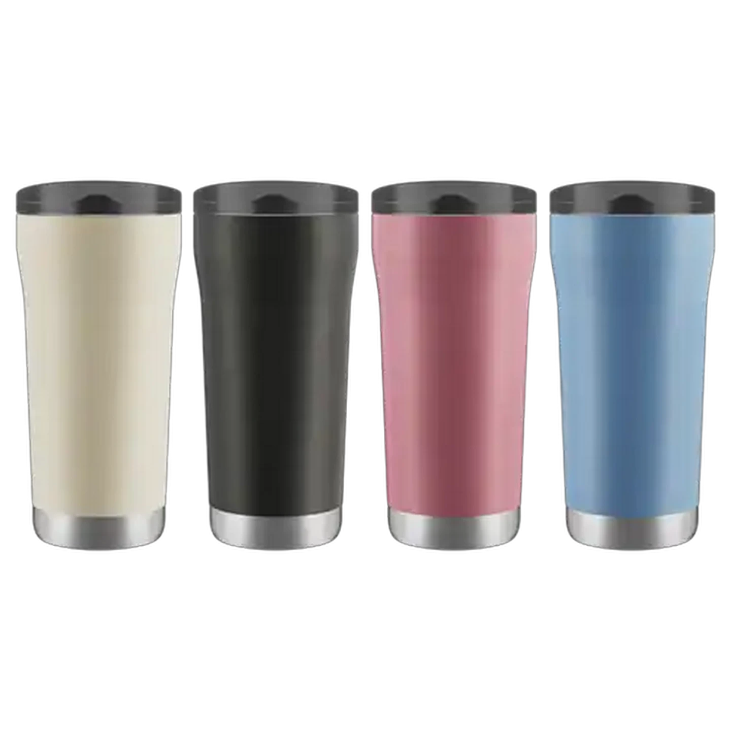 Image of Abstract Double Wall Travel Mug 600ml (Colour May Vary)