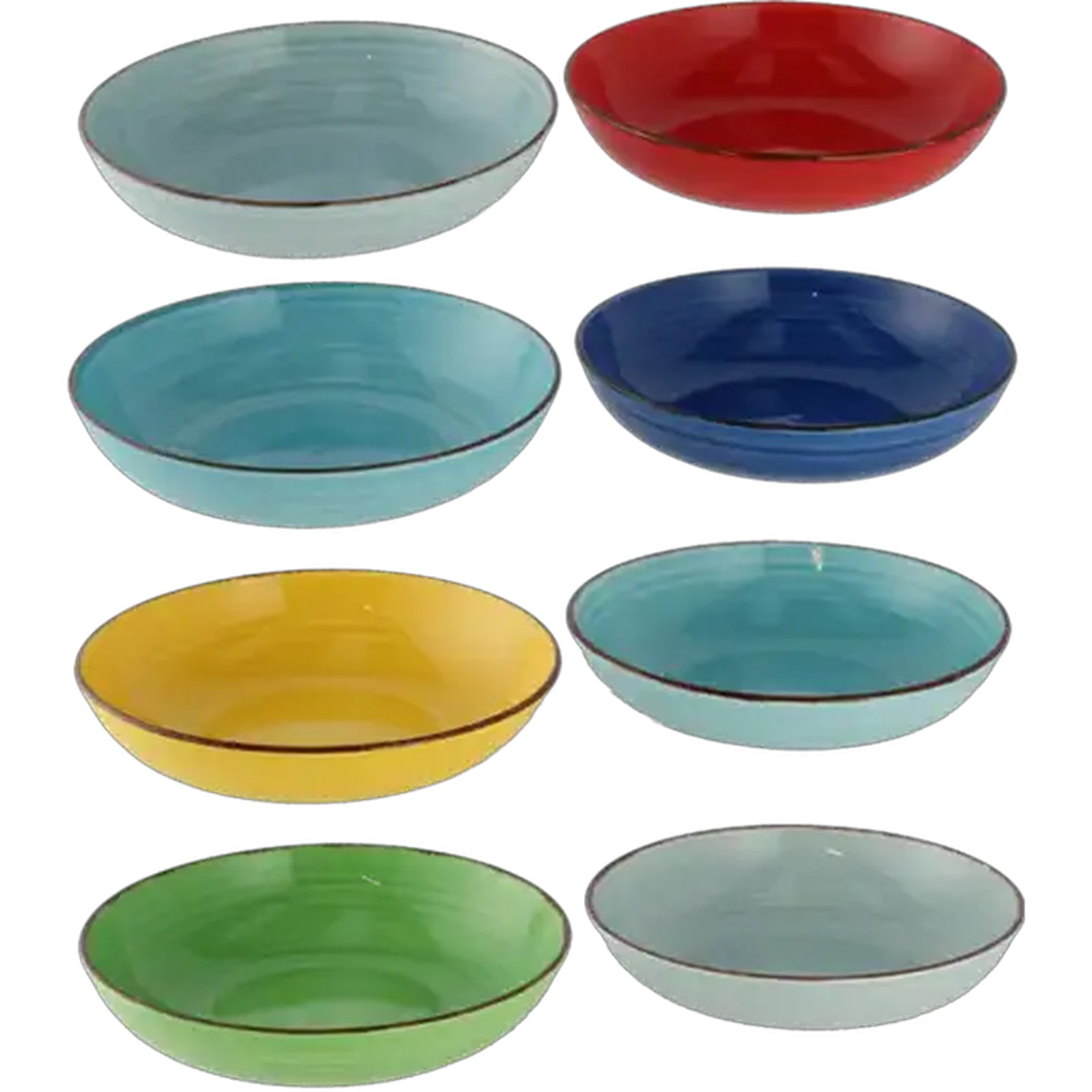 Image of Kaleidoscope Bowl 21.7cm 4-Pack (Colour May Vary)