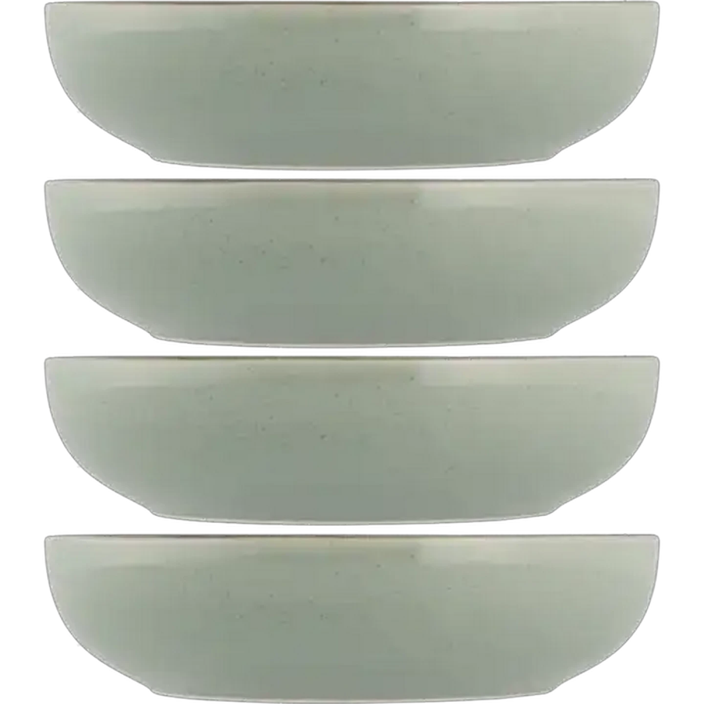 Image of Rustic Green Cereal Bowl 21cm 4-Pack