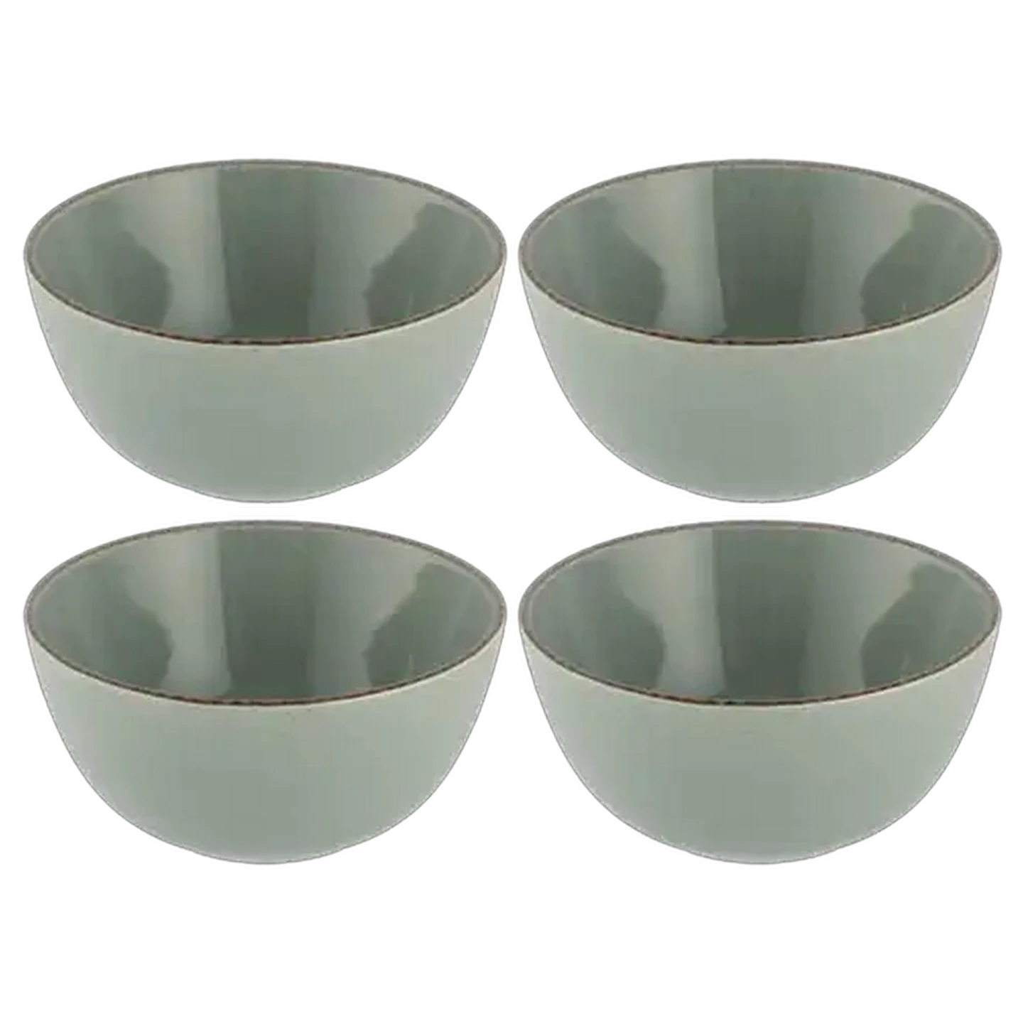 Image of Rustic Green Bowl 15.5cm 4-Pack